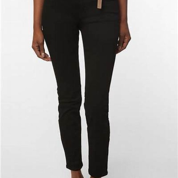BDG by Urban Outfitters Black Cigarette Midrise Jeans - Picture 3 of 14